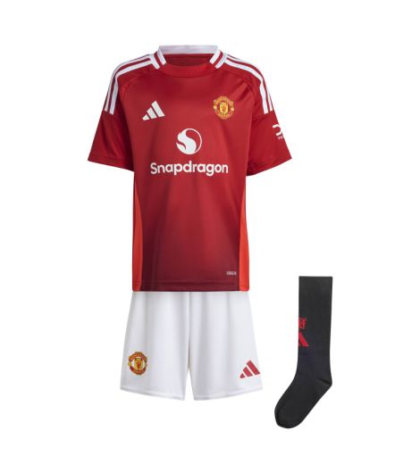 Manchester United 24/25 Kid's Home Mini Kit